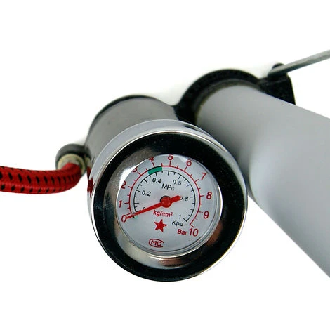 TOYA Fahrrad-luftpumpe Mit Manometer – Bild 4