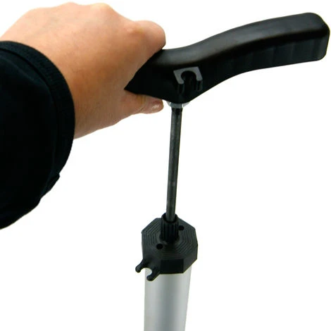 TOYA Fahrrad-luftpumpe Mit Manometer – Bild 5