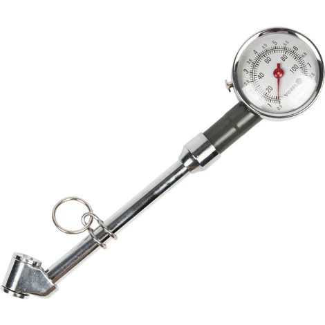 TOYA Reifendruckprüfer 2,8 - 7,5 Bar Messwertspeicherung