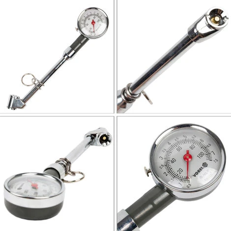 TOYA Reifendruckprüfer 2,8 - 7,5 Bar Messwertspeicherung – Bild 2