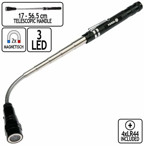 TOYA LED Teleskopgreifer Inspektion Magnetstab – Bild 5