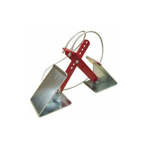 Mauk Bremskeil Bremsklotz Unterlegkeil Für Doppelachser