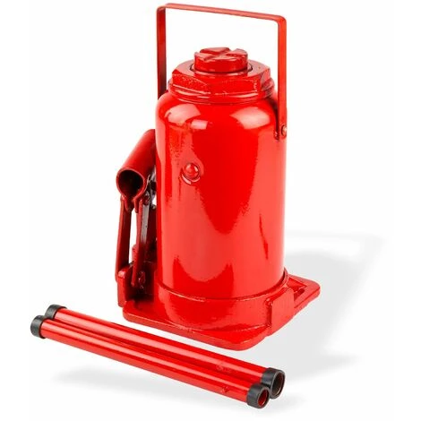 DEMA Hydraulischer Stempelwagenheber 20 T Wagenheber Stempelheber Hydraulikheber – Bild 2