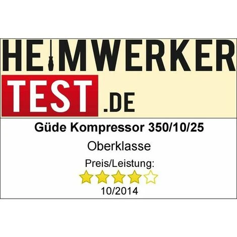 Güde Kompressor Kolbenkompressor Druckluftkompressor Airpower 350/10/25 – Bild 3