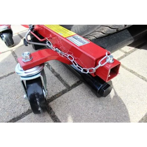 BAUMARKTPLUS TrutzHolm® Rangierhilfe Wagenheber PKW Auto Rangierroller Rangierwagenheber – Bild 5