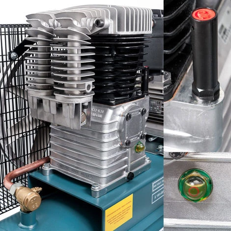 AIRPRESS Kompressor 4 PS / 200 Liter / 15 Bar Typ Druckluft-Kolbenkompressor Made In Europe – Bild 4