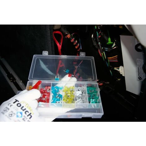 TOYA 121 Tlg KFZ Flachstecksicherungen MINI Standart- Sortiment 3-30 Ampere – Bild 3