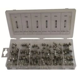 MISO TOOLS 120-teiliges Sortiment KFZ-Glassicherungen 5A Bis 30A