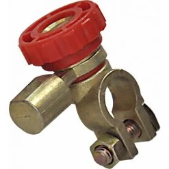 MISO TOOLS Trennschalter KFZ Batterie 6-24V Drehbar Batterieklemme Batteriehauptschalter Adapter