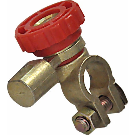 MISO TOOLS Trennschalter KFZ Batterie 6-24V Drehbar Batterieklemme Batteriehauptschalter Adapter