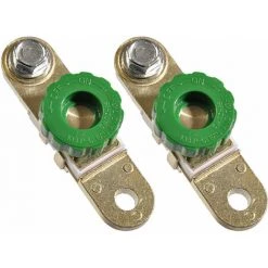 MISO TOOLS 2 Stück Batterietrennschalter 6V - 24V Für Standartbatterien Mit Flachpol