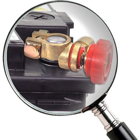 MISO TOOLS 2 Stück Trennschalter KFZ Batterie 6-24V Drehbar Hauptstromschalter Batterietrenner – Bild 3