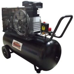 Mauk Druckluft Kompressor Mit Riemenantrieb - 90 L, 2200 W, 8 Bar