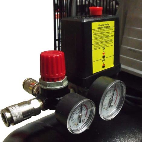 Mauk Druckluft Kompressor Mit Riemenantrieb - 90 L, 2200 W, 8 Bar – Bild 2