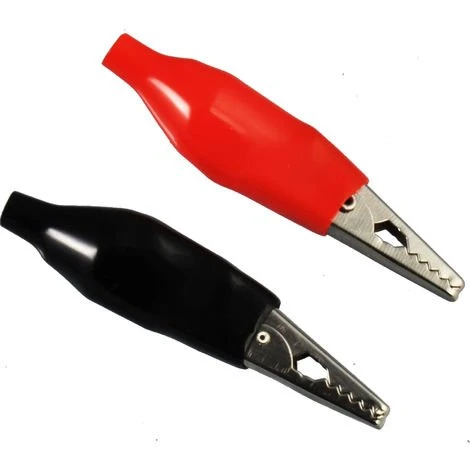 MISO TOOLS 60 Tlg Krokodilklemme + Ladeklemme Batterieklemme Polklemme Ladezange In Einer Kunststoffbox – Bild 3