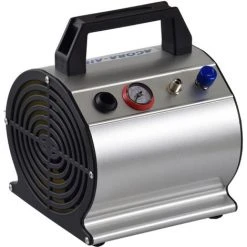 Agora-Tec® Airbrush Mini Druckluft Kompressor AT-AC-03 (sehr Leise)