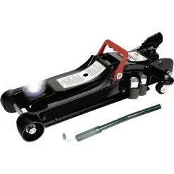 NO-NAME HP Autozubehör 2,25t LED Rangierwagenheber 2.25 T Arbeitshöhe: 8 - 36.5 Cm