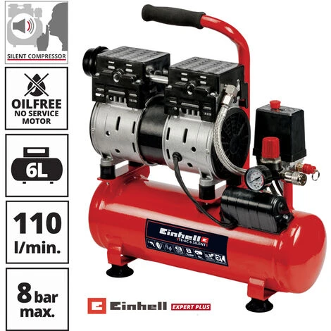 Einhell TE-AC 6 Silent Kompressor – Bild 2