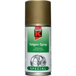 Auto-K Felgenspray Spezial Gold 150 Ml Felgenlack Spraylack Sprühlack