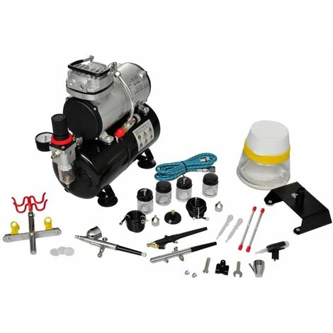 YOUTHUP Airbrush Profi Komplett-Set Mit 3 Pistolen – Bild 2