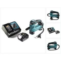 Makita DMP 180 RG1 Akku Kompressor 18 V 8,3 Bar + 1x Akku 6,0 Ah + Ladegerät