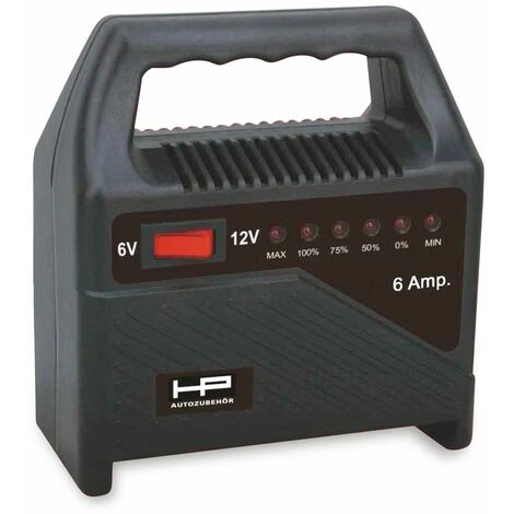 HP AUTOZUBEHÖR HP Autozubehör Batterie-Ladegerät 20502, 6/12 V-, 6 A – Bild 2