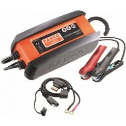 BAHCO Vollautomatisches Mikroprozessor Batterielade- UndBatterieerhaltungsgerät, 2 Ampere, 8-stufig Für 6