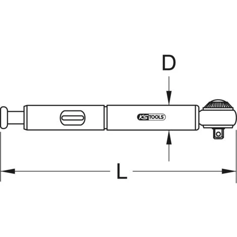 KSTOOLS® KS TOOLS 1/4" Mini Drehmomentschlüssel, 3-15Nm – Bild 5