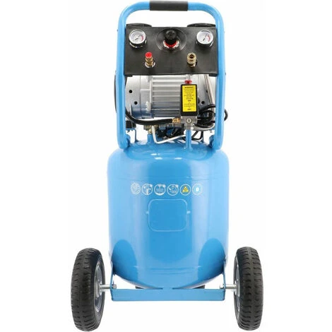 Airpress® 2 PS 1500 Watt Flüster- Druckluftkompressor 38 L Nur 61dB Leise ölfrei Silent-Kompressor – Bild 3