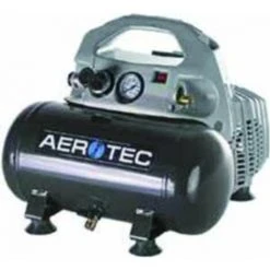 AEROTEC Druckluft 6 L Mobil Kompressor Airliner SILENT | 8bar