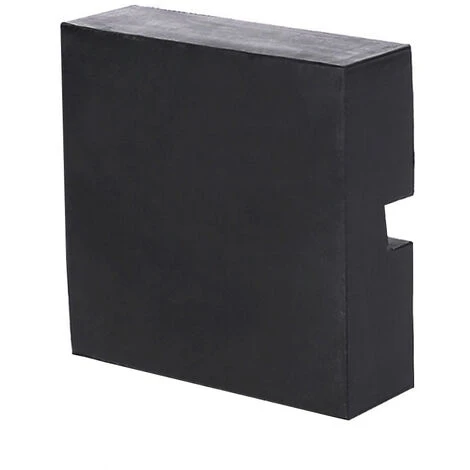 HAPPYSHOPPING Jack Rubber Pad 4er Pack Universal Car Square Schwarz Anti-Rutsch-Schienenadapter Jack Guard Pad Adapter Fahrzeugreparaturwerkzeug Für Autohebebühne,4 PACKUNG – Bild 3