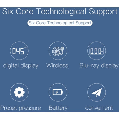 ASUPERMALL 12V Notbeleuchtung Power Bank Aufblasbare Autopumpe Drahtlose Tragbare Aufblasbare Pumpe – Bild 4