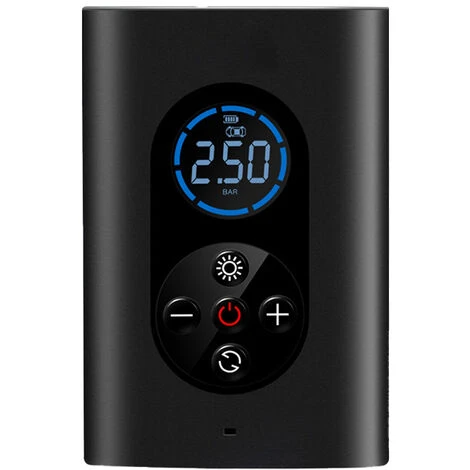 DONTODENT 1 Stücke Tragbarer Luftkompressor Elektrische Luftpumpe 4000 MAh 150 Psi Tragbarer Digitaler Reifenfüller Elektrische Ballonpumpe LCD-Anzeige & LED-Lampe Für Fahrrad Auto Motorrad Und Verschiedene Bälle