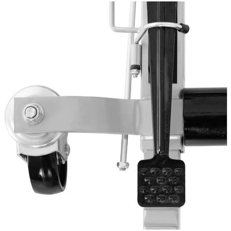 MSW Rangierwagenheber 567 Kg Nylonrollen Wagenheber Rangierhilfe 2 Stück – Bild 3