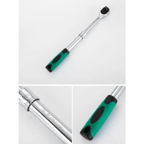 TRIOMPHE Teleskop-Ratschenschlüssel 72 Zähne Automatischer Zwei-Wege-Schnellsteckschlüssel Großes, Mittleres Und Kleines Fliegenratschen-Set (Large Fly Folded Handle) – Bild 4