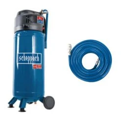 Pack SCHEPPACH Vertikaler Kompressor - 50L - 1500W - HC51V - 15m Schlauch