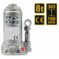 VOREL Hydraulik Flaschen Stempel Wagenheber Stempelwagenheber 8 T