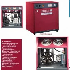 ELMAG® Elmag Kompressor PROFI-LINE SILENT, 10123