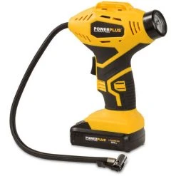 VARO Akku Luftpumpe Reifen Handkompressor Fahrrad Schlauchboot Ball 18V