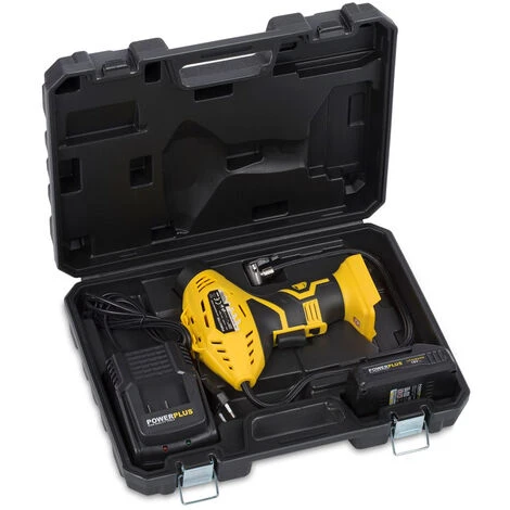 VARO Akku Luftpumpe Reifen Handkompressor Fahrrad Schlauchboot Ball 18V – Bild 4