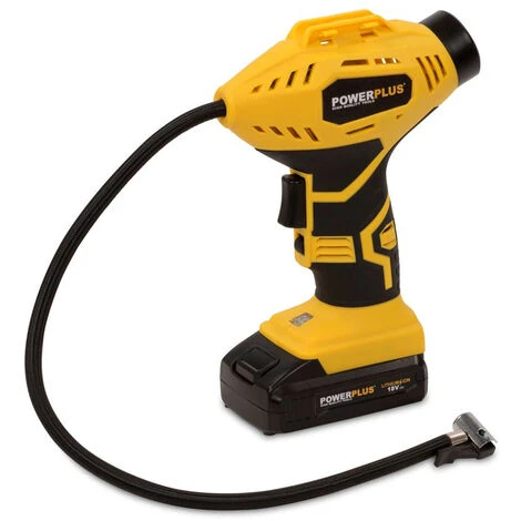 VARO Akku Luftpumpe Reifen Handkompressor Fahrrad Schlauchboot Ball 18V – Bild 5