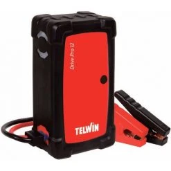 Telwin Multistarter DRIVE PRO 12V, Batteriestarter, Powerbank, LED-Lampe, 2x USB, Starterkabel