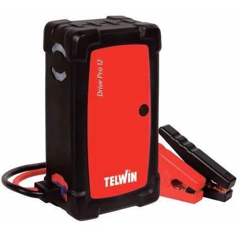 Telwin Multistarter DRIVE PRO 12V, Batteriestarter, Powerbank, LED-Lampe, 2x USB, Starterkabel