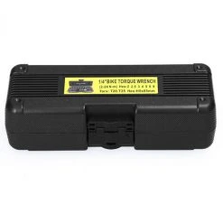 HAPPYSHOPPING 11 STÜCKE 2 ~ 24 Nm 1/4 Zoll Voreingestellter Drehmomentschlüssel Bits Set Mini Tragbarer Einstellbarer Drehmomentschlüssel Fenster Drehmomentwertanzeige Schnellspanner Für Haushaltsfahrrad Autoreparatur Mit Aufbewahrungsbox,Schwarz