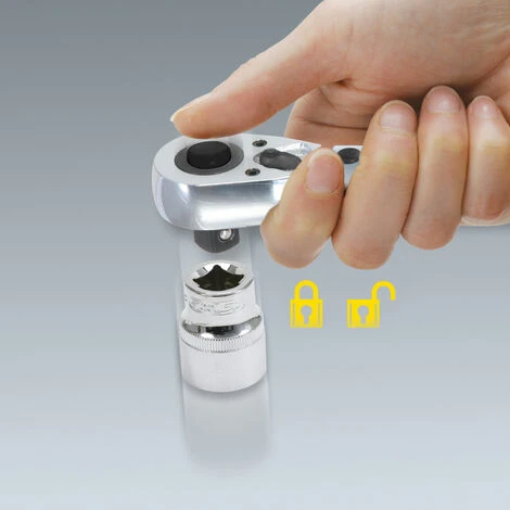 Brilliant Tools 1/4“ Drehmomentschlüssel Mit Umschalt-Ratschenkopf, 1 - 25 Nm – Bild 2