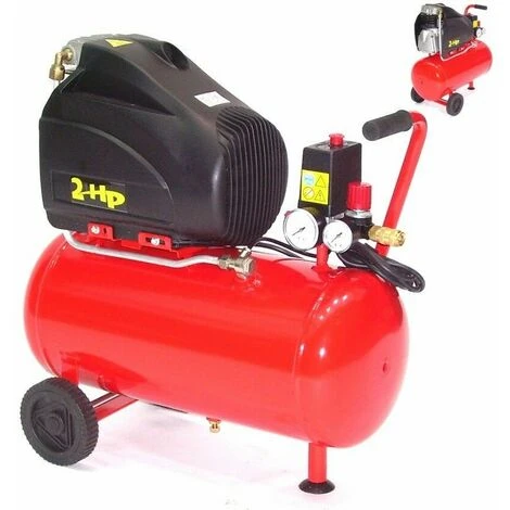 APEX Werkstattkompressor Druckluftkompressor 2500 2PS Kompressor 24L Kolbenkompressor