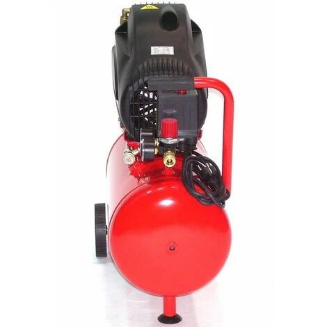 APEX Werkstattkompressor Druckluftkompressor 2500 2PS Kompressor 24L Kolbenkompressor – Bild 3