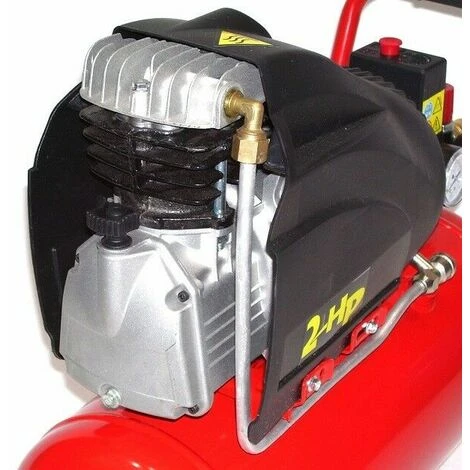 APEX Werkstattkompressor Druckluftkompressor 2500 2PS Kompressor 24L Kolbenkompressor – Bild 4