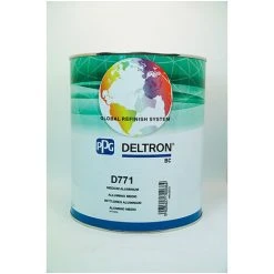 PPG, PPG PPG DELTRON D771 BC MEDIUM ALUMINIUM 3.5 LITER