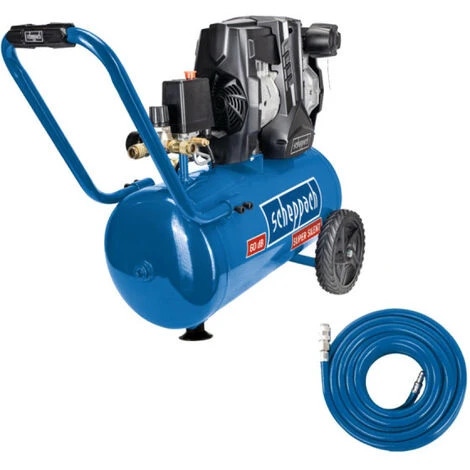 SCHEPPACH Pack Kompressor 24L - 1100W - HC25Si - 15m Schlauch